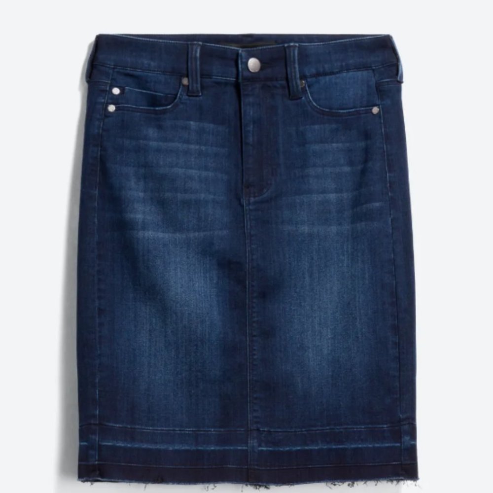Liverpool Denim Skirt Size 12